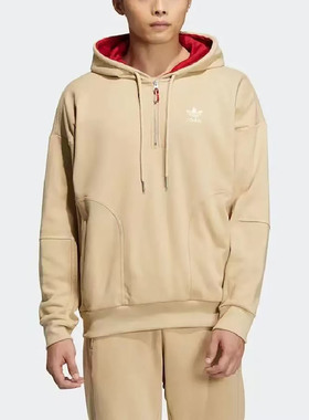 Adidas/阿迪达斯男子连帽宽松舒适运动潮流休闲套头衫卫衣HY7282