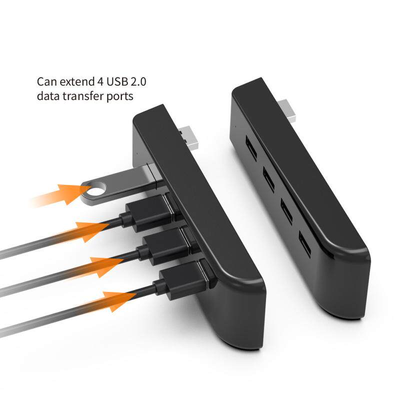 DOBE 기존 PS5 USB 2.0 허브 연결 분배기 전송 확장기 P5 충전 허브 변환기