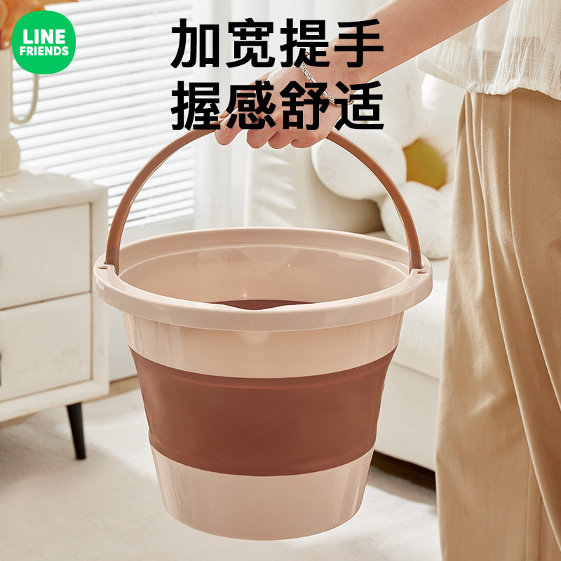 折叠水桶家用大容量学生宿舍手提桶车载户外钓鱼旅行便携式泡脚桶,户外/登山/野营/旅行用品,水桶,淘宝优惠券,粉丝福利购,淘宝优惠卷