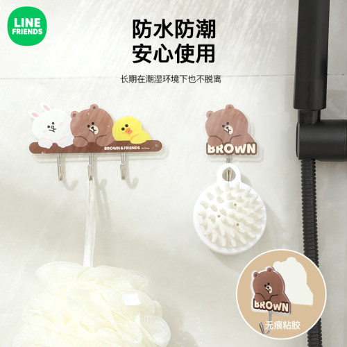 满朝佳粘胶免打孔亚克力挂钩