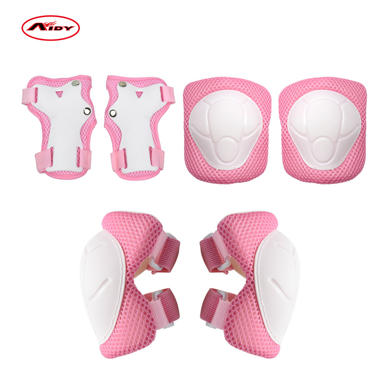 儿童轮滑护具套装平衡车滑板护膝护肘护手地雷六件套