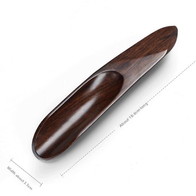 御乌木功夫茶匙家用实木茶铲茶具茶匙茶单茶器茶具一套