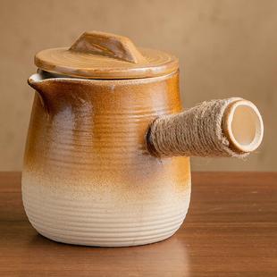围炉煮茶罐罐茶煮茶器具陶壶煮茶壶煮奶茶罐家用烤茶罐烤火炉套装