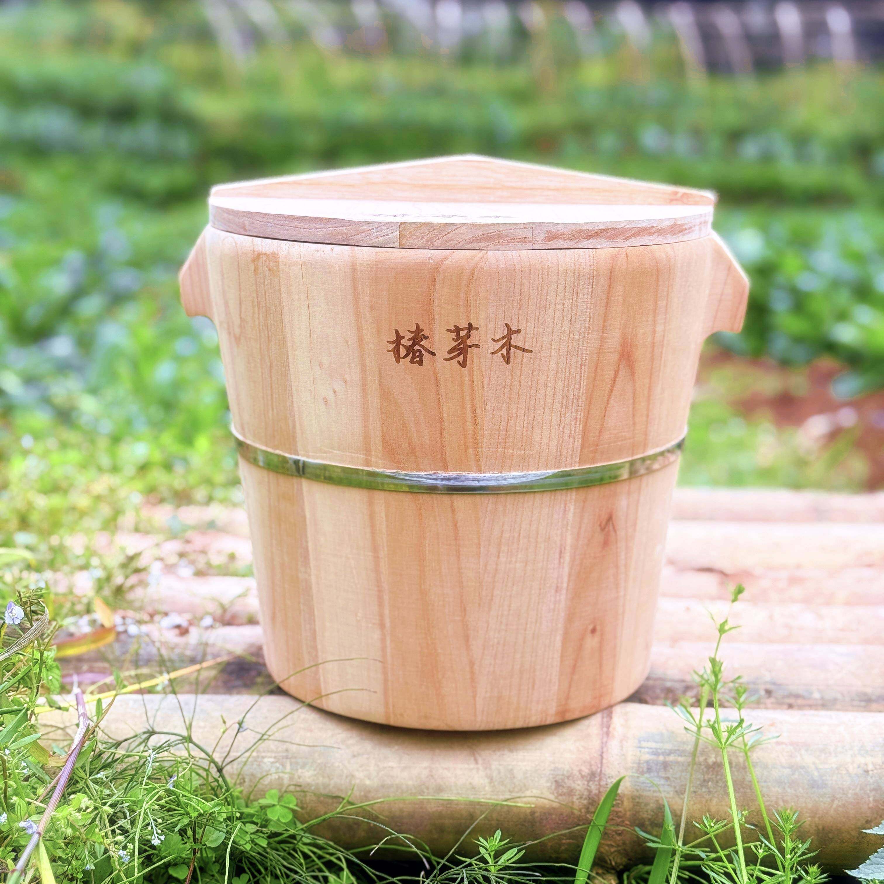 【香椿木】椿芽木蒸桶蒸饭木桶饭家用春芽木饭甑子商用春天树低糖