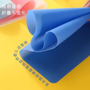 A2画画防污A4桌面垫板美术学生用书写大小号透明高考专用垫纸本A3写字板软硅胶考试练字板硬笔书法儿童课桌垫