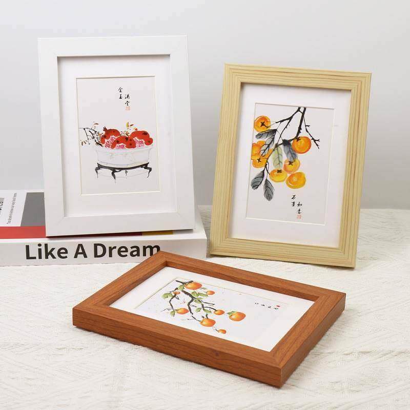 简约木质相框摆台油画棒相框摆件奖状展示照片墙像框挂墙画框,文具电教/文化用品/商务用品,油画框,淘宝优惠券,粉丝福利购,淘宝优惠卷