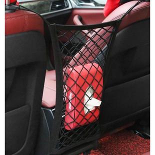 汽车隔离网防儿童防护网前后排挡网车用座椅间储物网兜收纳置物袋