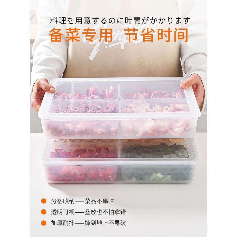 冰箱冷冻室专用肉类分装储藏收纳盒分格冻肉保鲜盒食品级食物冰柜,收纳整理,食物收纳盒,淘宝优惠券,粉丝福利购,淘宝优惠卷