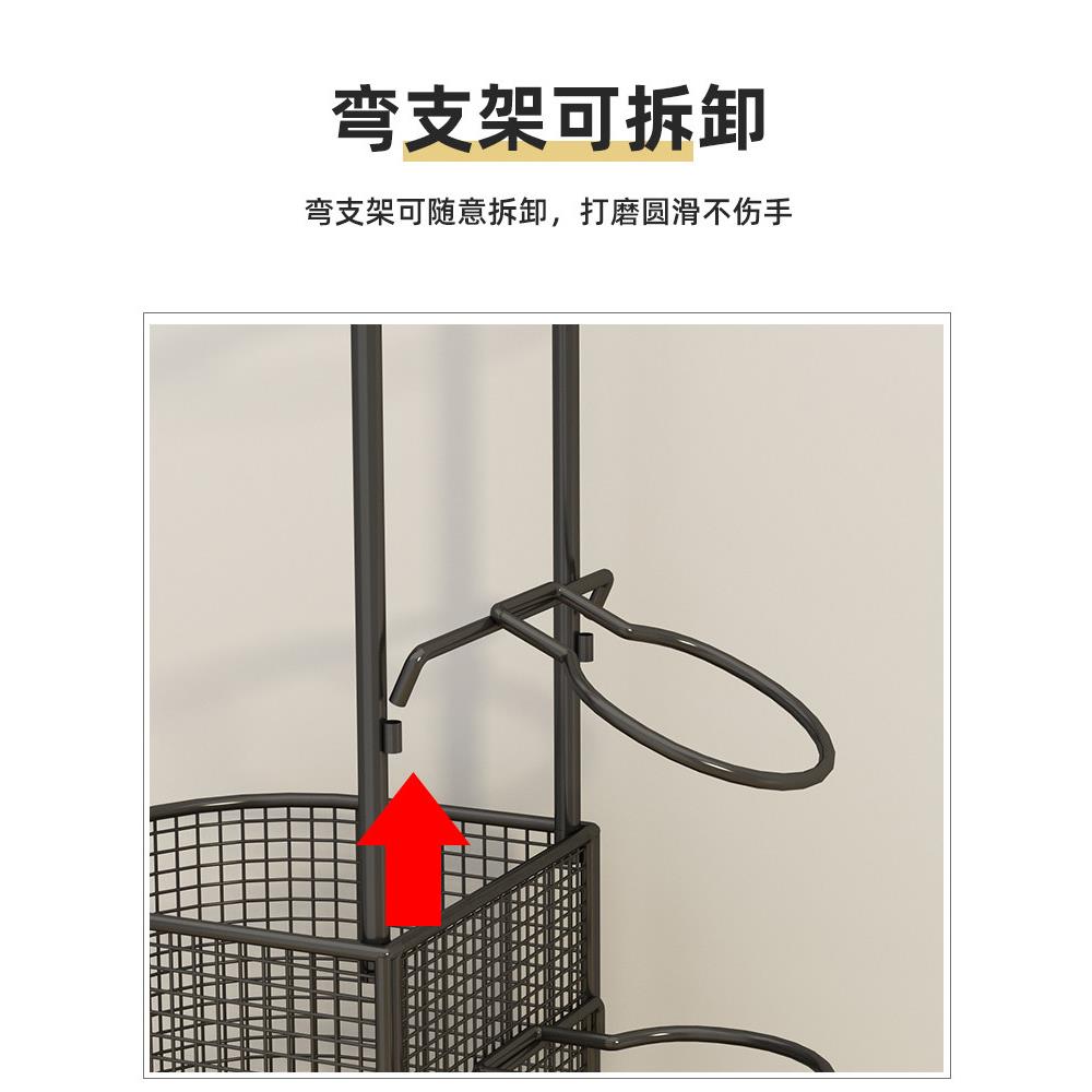 篮球收纳架落地置物架家用玩具放球类运动健身器材瑜伽垫收纳架子
