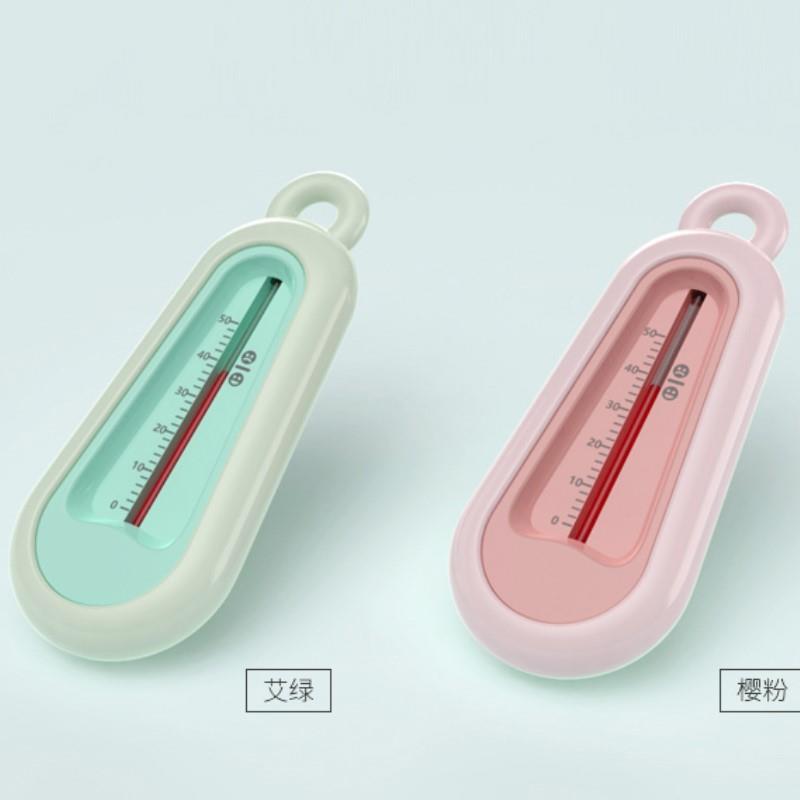 温度计放在热水里泡脚水温测量计北欧风温度计宝宝洗澡测水温家用图片
