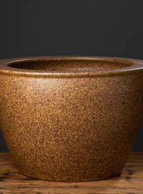 景德镇陶瓷大缸古法生态养鱼缸观背青鳉造景乌龟缸水培荷花睡莲缸