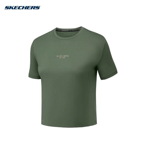 斯凯奇2025夏女士短袖T恤衫