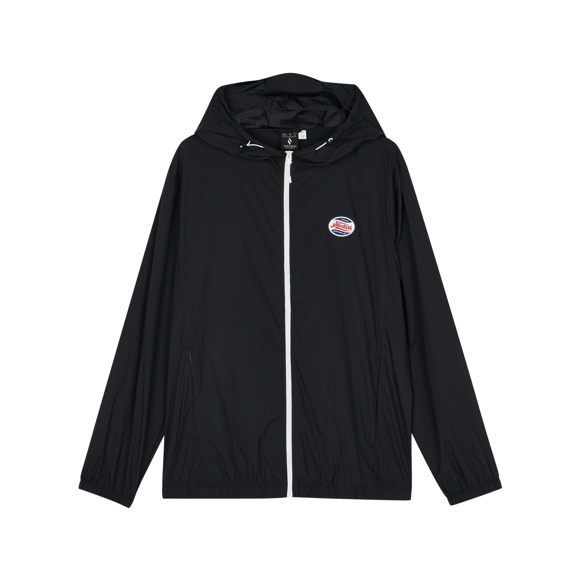 斯凯奇男女同款连帽防晒衣外套