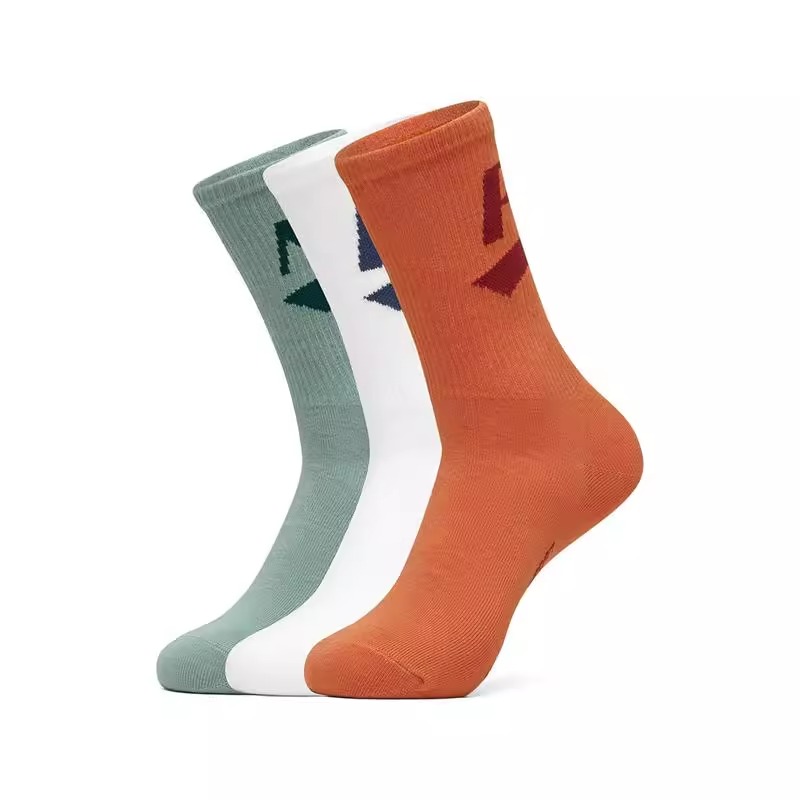 斯凯奇百搭男女同款休闲中筒袜