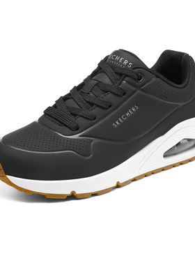 Skechers斯凯奇女鞋UNO时尚板鞋球鞋休闲运动鞋黑色跑步鞋73690