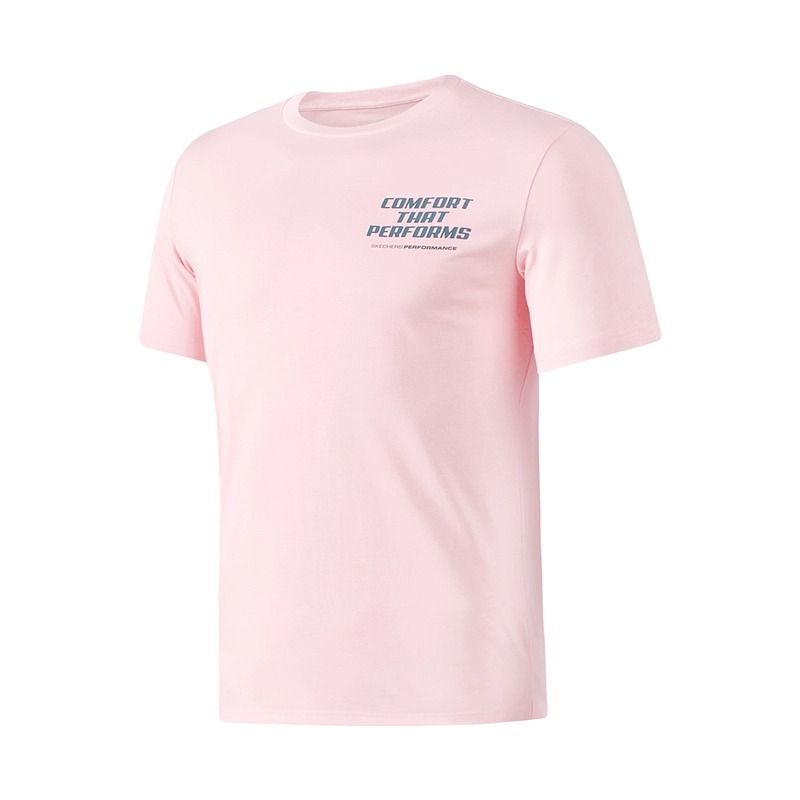 斯凯奇男女款夏季简约短袖T恤