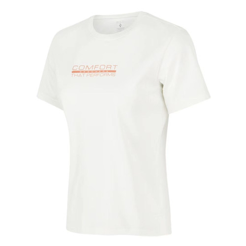 斯凯奇女子白色短袖T恤