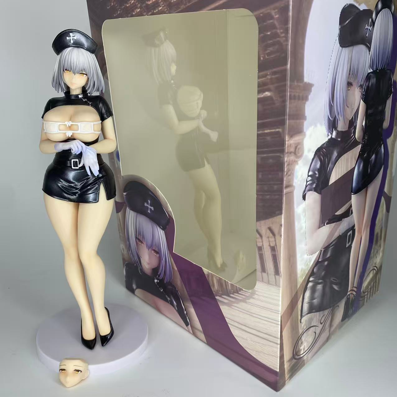礼服 黑泽真白 手办站姿优雅美 模型动漫机箱桌面摆件