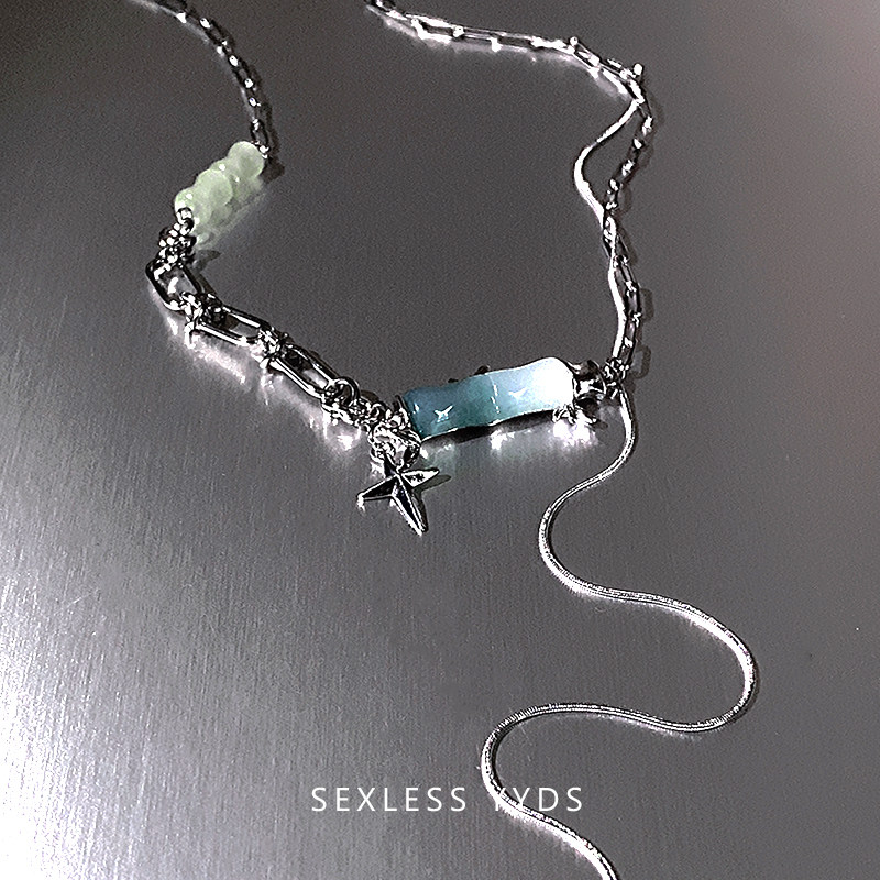 新中式竹节项链女高级设计感小众