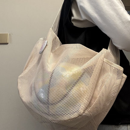 网布球包篮球包单肩斜挎训练运动背包网袋学生儿童排球足球包健身