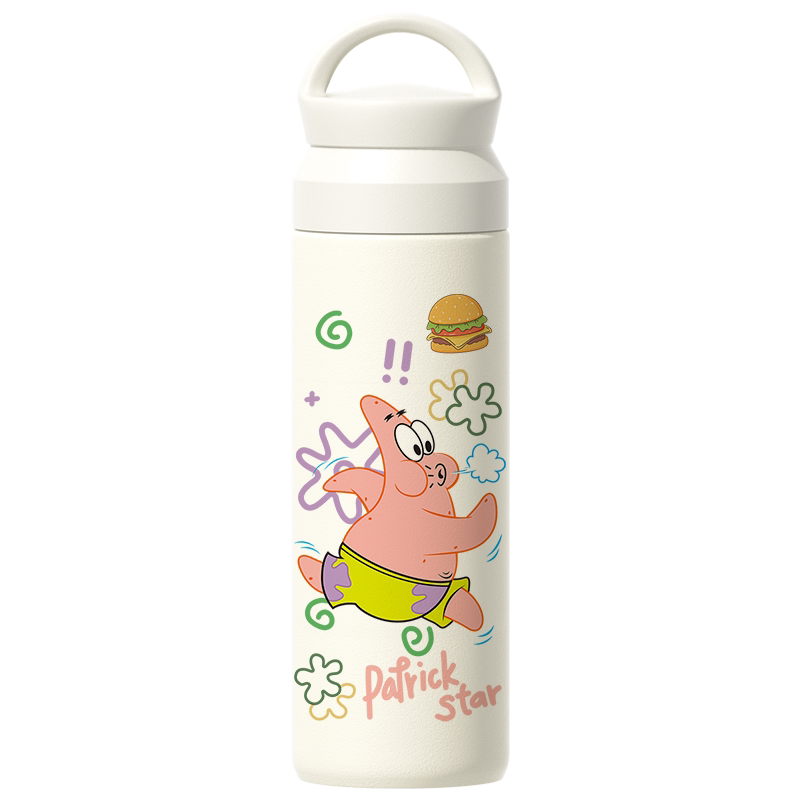 海绵宝宝保温杯派大星水杯子可爱