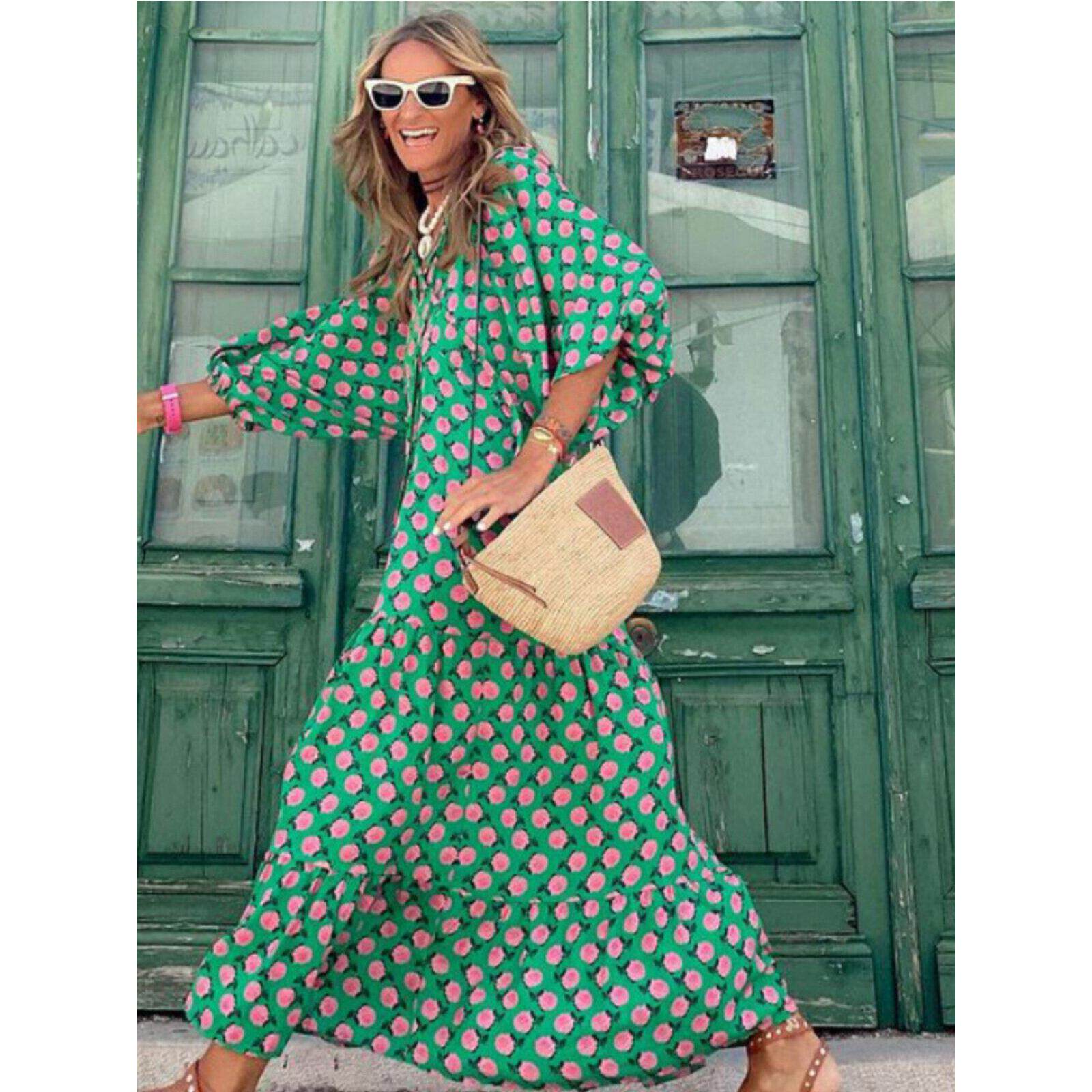 summer dresses long dress women woman maxi beach plus size图片