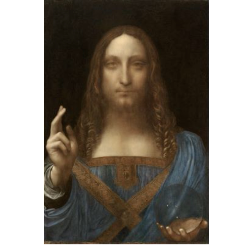 3 m高清作品图片素材救世主文艺复兴达芬奇世界的救世主