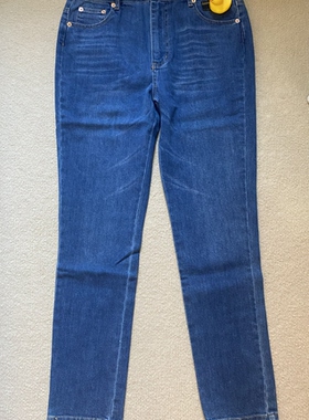 清仓特价不退换！！米奇头微弹牛仔裤L码