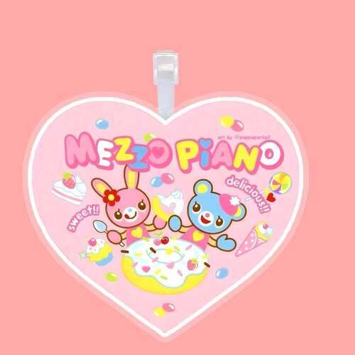 mezzopiano可爱女儿服少萝Lolita系列行李箱包包挂件童趣挂件超萌