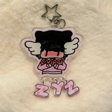 capper张砚拙周边可爱高级挂件钥匙扣卡通亚克力书包挂饰闺蜜ins