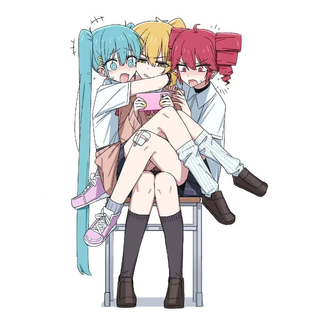 初音未来miku三人组立牌亚克力重音teto亚北音留动漫周边精美摆件