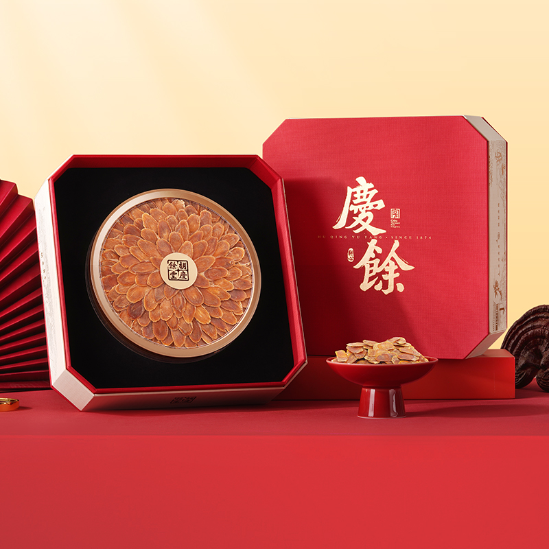 【胡庆余堂】正品精选红参斜切排片古韵礼盒送礼佳品100g
