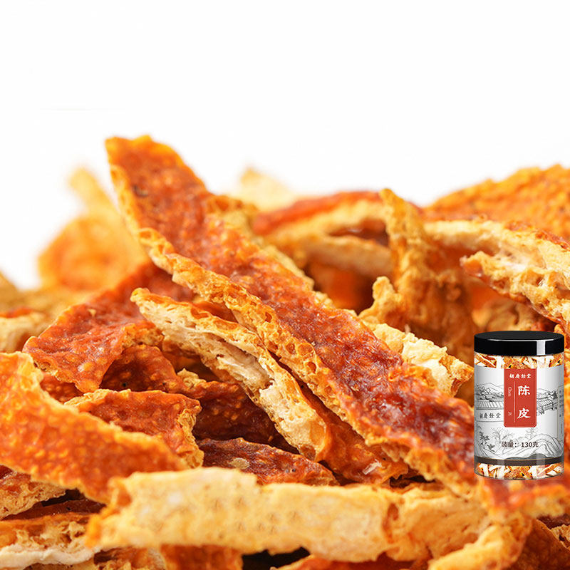 胡庆余堂陈皮干橘皮干泡水煲汤桔皮干橘子皮酸梅汤陈皮丝130g