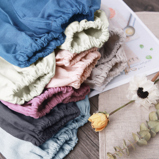 防脏防晒工作袖 秋冬办公室家用护袖 套 男女士长款 纯色儿童亚麻套袖