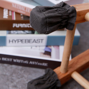 亚麻桌腿凳子腿保护套脚套防滑静音耐磨环保脚垫保护家具可定制