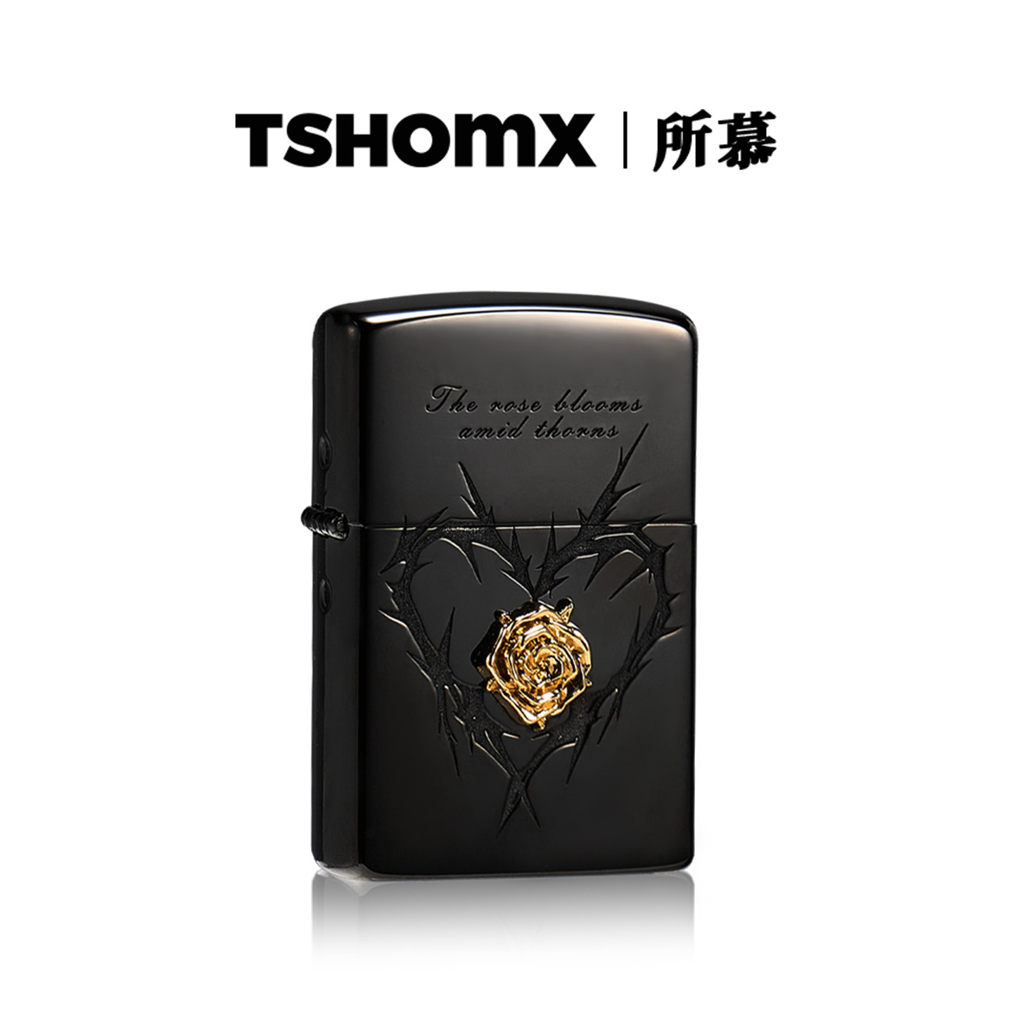 荆棘花开煤油打火机防风创意个性