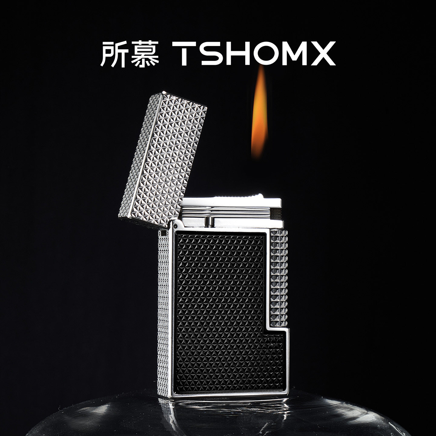 【西装暴徒】tshomx朗声打火机钢音充气送男友生日礼物高颜值正品