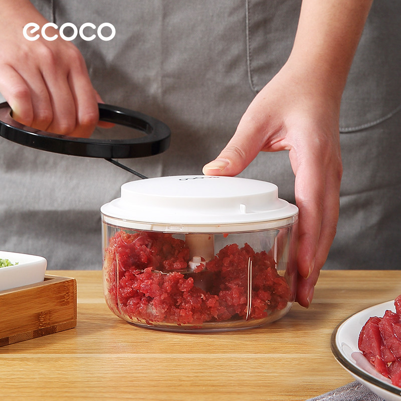 ecoco手动压蒜器捣蒜泥绞肉切菜