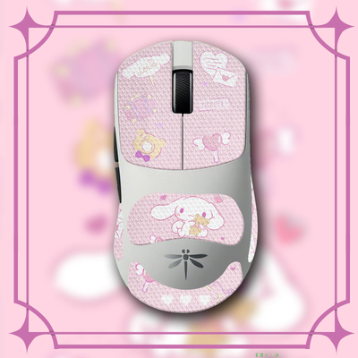 适用VGN飞龙Y2菱纹鼠标防滑贴 防汗吸汗 防滑 耐磨 卡通 保护膜