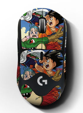 适用罗技gpw1/2防滑贴全包狗屁王一代二代三代鼠标吸汗防汗菱纹