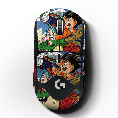 适用罗技gpw1/2防滑贴全包狗屁王一代二代三代鼠标吸汗防汗菱纹