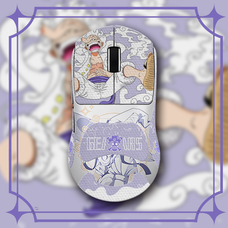 适用VALKYRIE瓦尔基里M3鼠标防滑贴 VK m3Pro菱纹全包保护膜吸汗