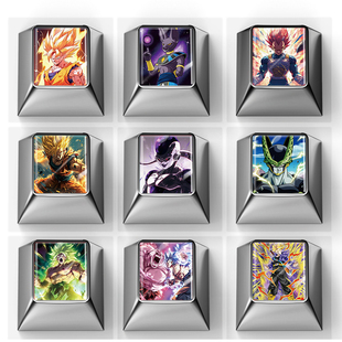 龙珠悟空锌合金金属键帽删除键机械键盘wooting87R4高度Tab回车键