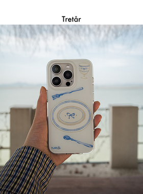 Tretar「野餐食间」双面覆膜 磨砂大孔 IMD手机壳 适用iPhone17Pro