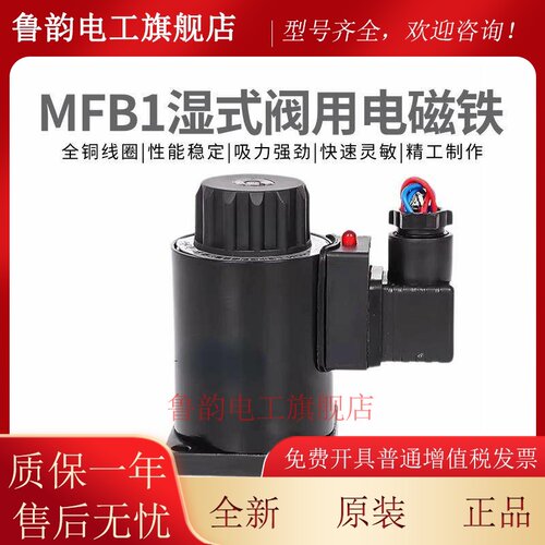 MFB1-2.5YC华信HCN MFB1-3/4/5.5/7YC交流本整湿式阀用电磁铁阀