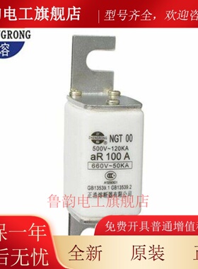 NGT00 NGTOO熔断器熔芯保险丝25A32A40A50A80A100A 125A 160A正浩