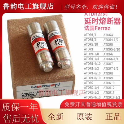 ferraz法国保险丝管 ATDR1-2-3-4-5-6-7-8-9-10-12-15-20-25-30A