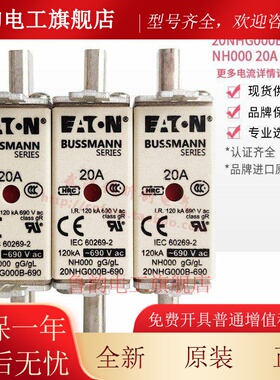 bussmann 40/35/32/25/20/16/10/6/4/2NHG000B-690V NH000 gG 40a