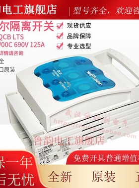 维纳尔wohner 刀熔开关 WOQ-125A 33217 lts-000/QCB NH00C 33216