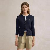 外休闲O P搭OLWALK针织开衫 老钱风 女装 绞花毛衣CB 外套25春秋新款